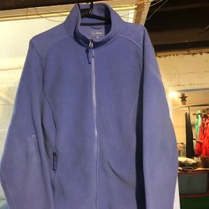 LL Bean Fleece Zip Up